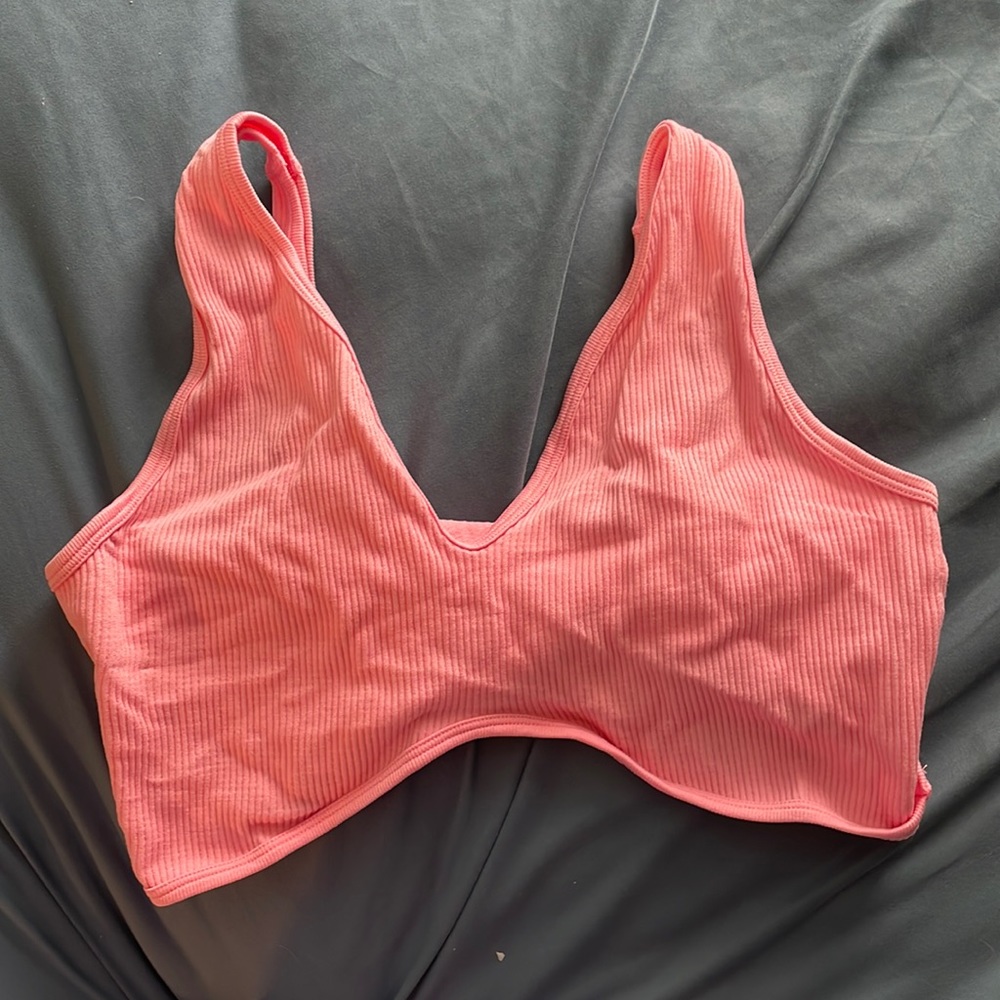 Pink Crop Top